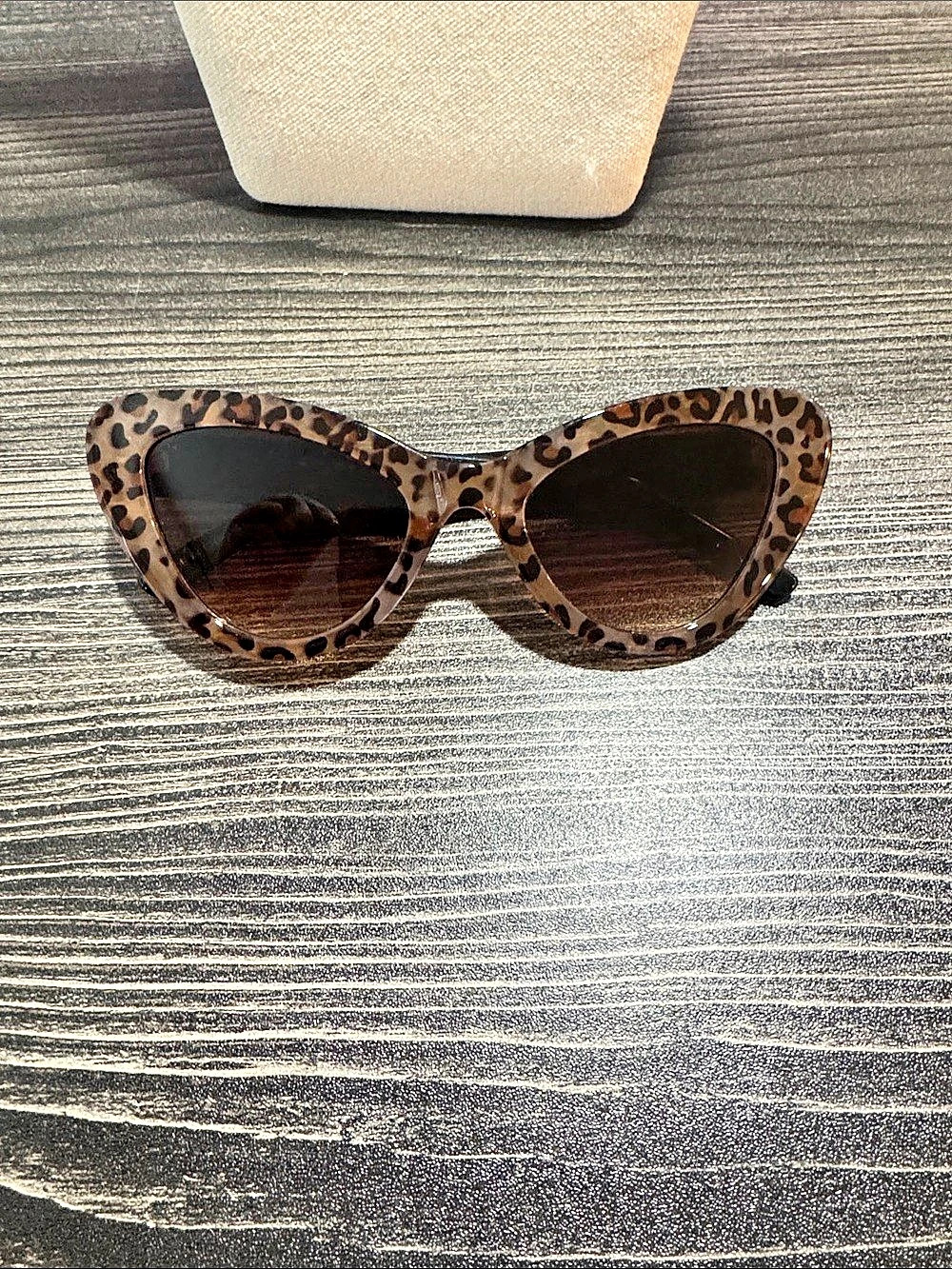 Torrid Leopard Print Cat Eye Sunglasses